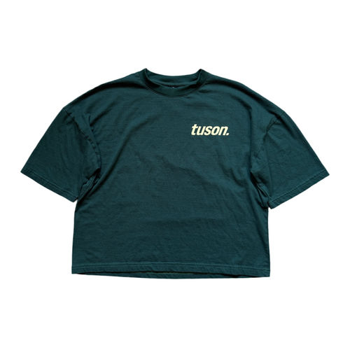 sunburst crop t-shirt