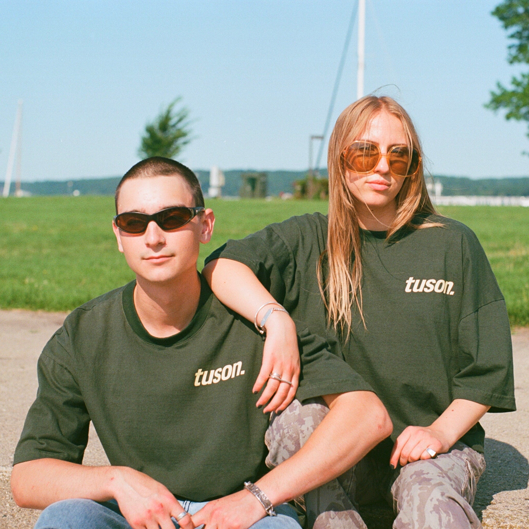 sunburst crop t-shirt